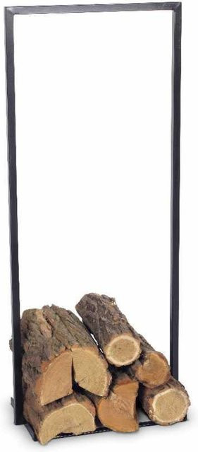 Magnus Kaminholzregal R112A aus Stahlprofilen in Schwarz, B/T/H: 80 x 25 x 45 cm - Bild 1