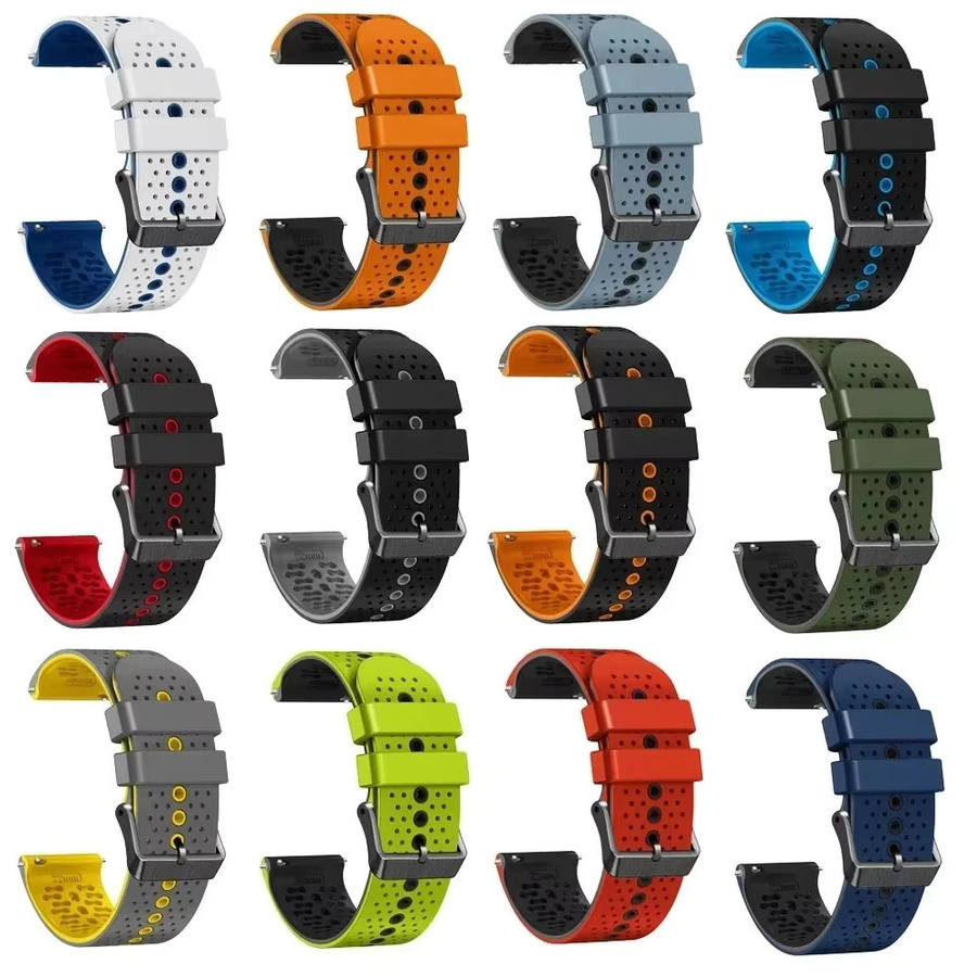 QCTOG Uhrenarmband Silikon, 22 mm, Unisex - Bild 2