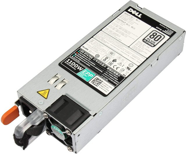 Dell Netzteil PWR SPLY 1100 RDNT 13G DELTA 3 Y26KX in Silber - Bild 1