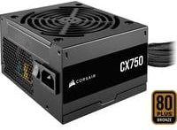 Corsair CX750 CX Series PC-Netzteil, 750 Watt, 80 PLUS Bronze, Schwarz - Bild 1