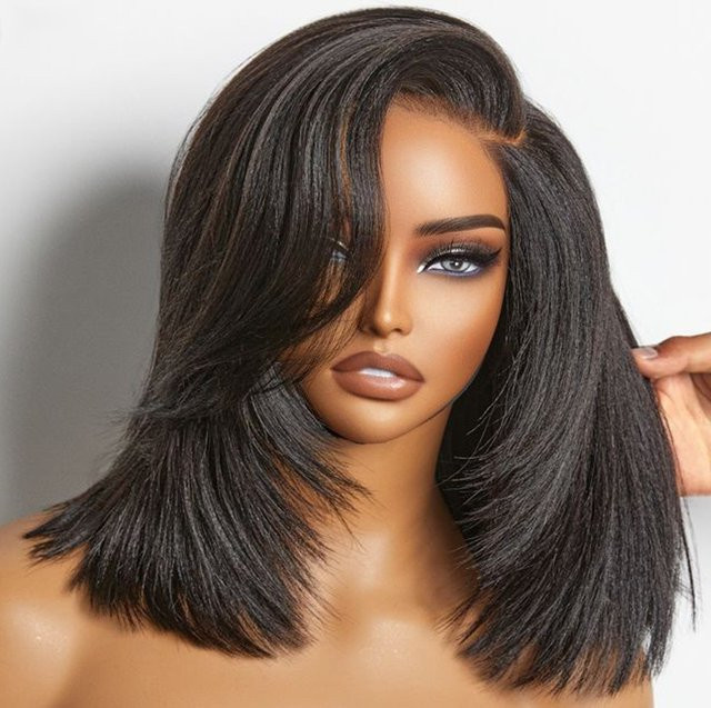 HOTBABE Body Wave Echthaarperücke, 10-16 Zoll, Damen - Bild 1