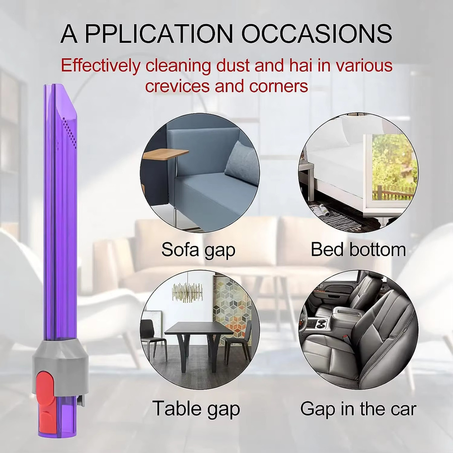 Dyson Ersatz Fugendüse für Cordless Staubsauger in Purple für V7 V8 V10 V11 V15 Modelle - Bild 3