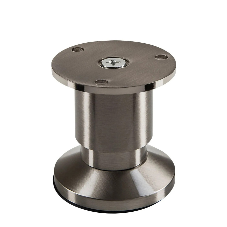SO-TECH Möbelfuß ALPHA in Edelstahloptik Silber, Höhe: 50 mm - Bild 2