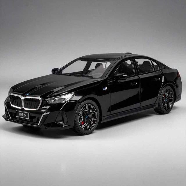 MAKEDA 530 530LI Coupe Sportwagenmodell, 5er Set, 1:24, Metall, mit Licht und Sound - Bild 1