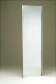 Regalwerk BERT-Regal-Rahmen aus verzinktem Stahlblech in Silber, Höhe: 200 cm, Tiefe: 60 cm - Bild 1