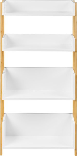 LIVARNO Regal in Weiß, B/T/H: 60 x 25 x 120 cm - Bild 1