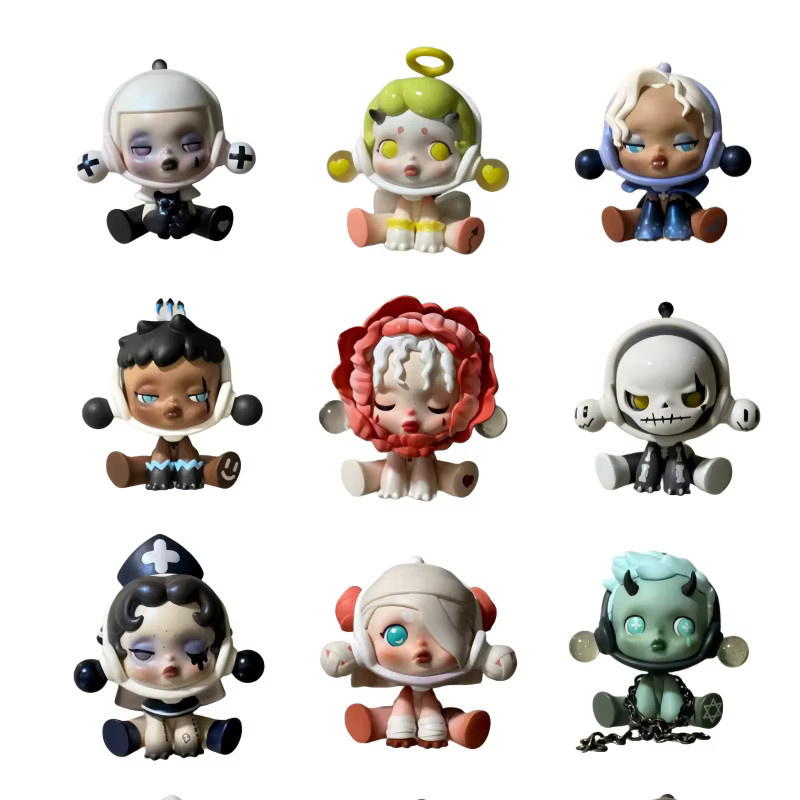 POP MART Skullpanda Ancient Castle Serie Blind Box Kunst-Sammelfigur als Desktop-Deko - Bild 4
