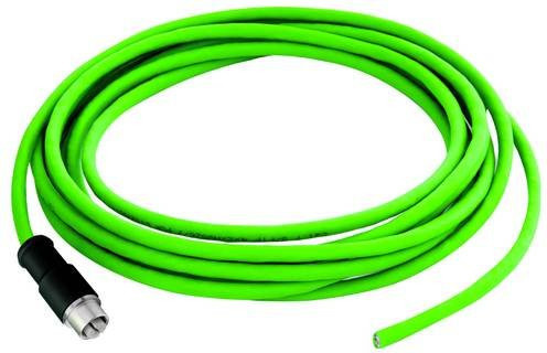 Telegärtner Cat6a Ethernet LAN Verbindungsleitung, schwarz/grün, Länge: 2 m - Bild 1