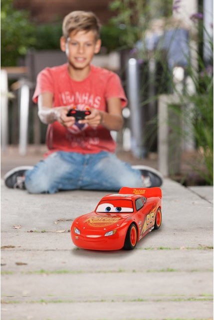 Dickie Toys Disney Cars 3 Turbo Racer Lightning McQueen, RC Auto, ab 4 Jahren - Bild 1