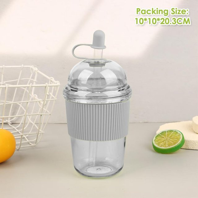 Yummys Transparenter Perlenmilchtee-Becher mit 14 mm geradem Trinkbecher A3 - Bild 1