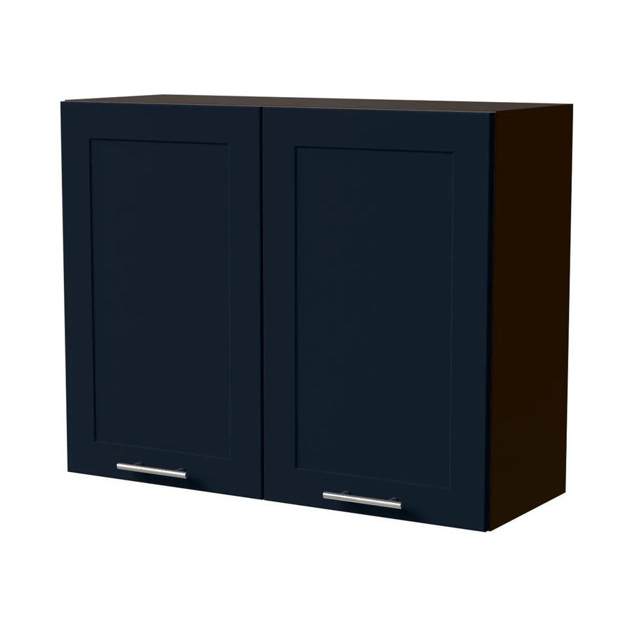Feldmann-Wohnen Hängeschrank Oslo Küchenschrank Lava Indigo Matt B/T/H: 90 x 32,5 x 72 cm - Bild 2