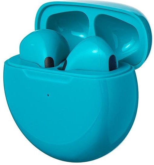 VAORLO TWS Bluetooth 5.0 Kopfhörer mit Smart Touch Control, kabellose Sport-Ohrhörer in Blau - Bild 1