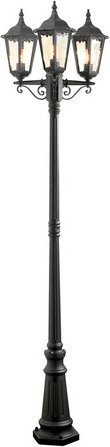 Konstsmide Außenleuchte Firenze Gartenlaterne in Schwarz, B/H/T: 57,5 x 220 x 57,5 cm - Bild 1
