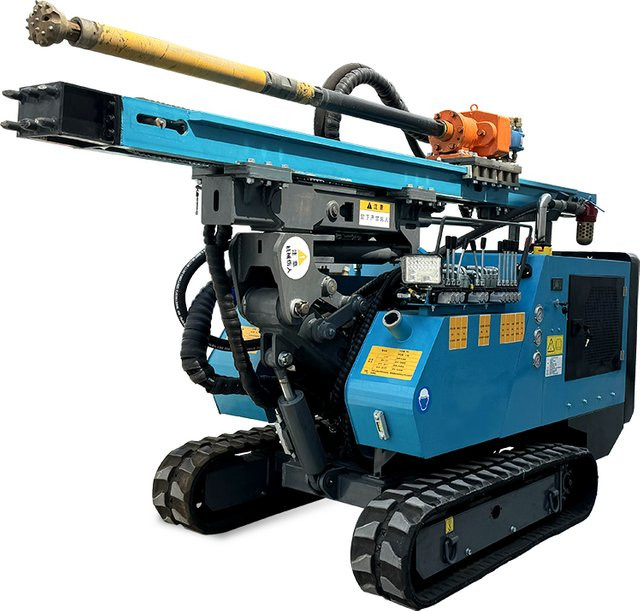 Relied RLD220A Hydraulische Diesel-Bohrlochbohrmaschine für Gestein und Brunnenbohrungen mit 30 m Reichweite - Bild 1