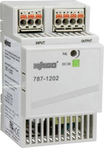WAGO 787-1202 Hutschienen-Netzteil DIN-Rail 24 V 1.3 A 31.2 W in Weiß - Bild 1