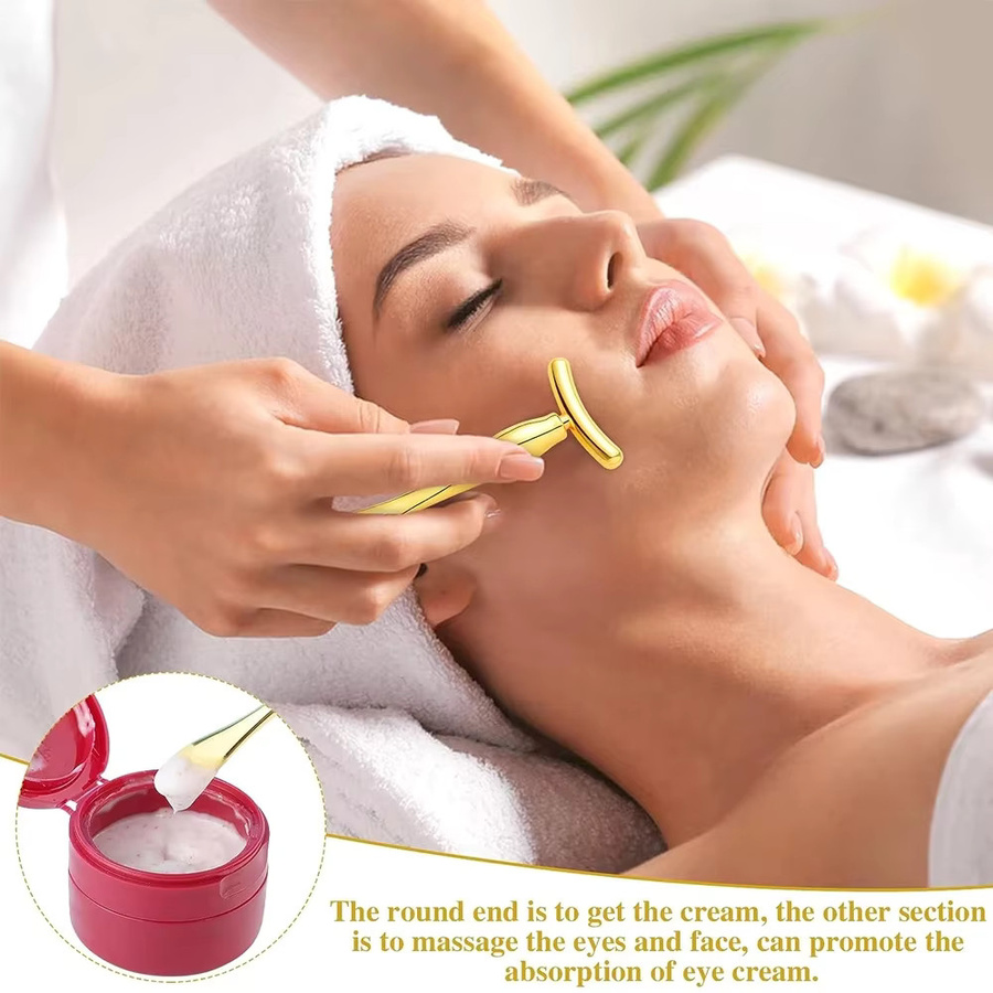 STAWHO Augencreme-Applikator-Rollenwerkzeug, Gesichtsmassagegerät, Unisex - Bild 4