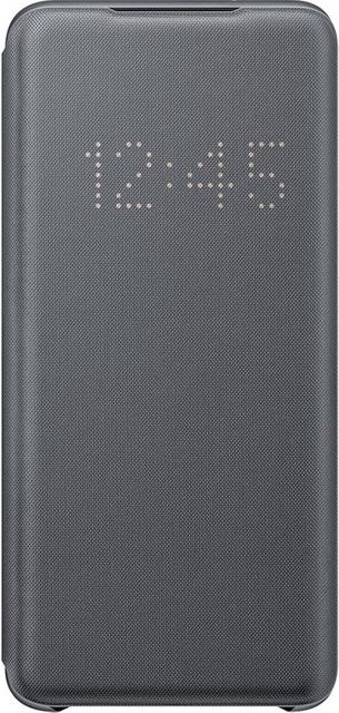 Samsung Original LED Smart View Flip Handyhülle als Wallet Cover für Samsung Galaxy S20, S20+ und S20 Ultra 5G in Grau - Bild 1