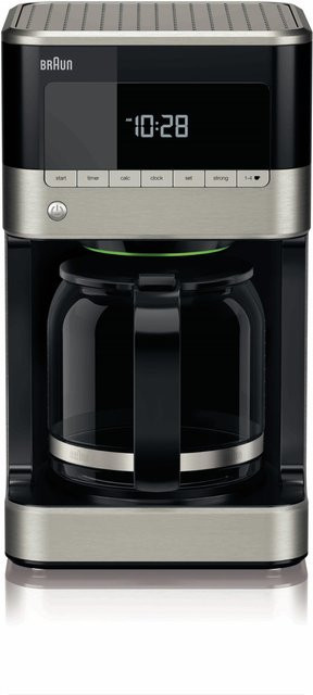 Braun PurAroma 7 Filter-Kaffeemaschine KF 7120 BK in Edelstahl und Schwarz - Bild 1