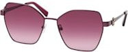 Longchamp LO 180S Sonnenbrille, Quadratisch, Metall, Purple, Damen - Bild 1