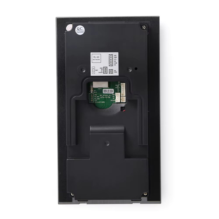 HOMSECUR B19AP-H IP PoE Türklingel Kamera mit Fingerabdruck und RFID Zugang in Silber - Bild 2