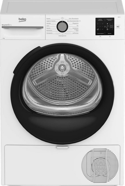 Beko Wärmepumpentrockner BM3T38220X in Weiß - Bild 1