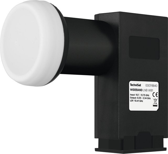 TechniSat Wideband-LNB WB1 für Mehr-Teilnehmer-Empfang, Schwarz, Durchmesser: 40 mm - Bild 2