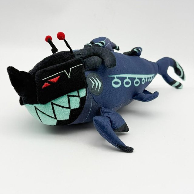 Yiran toy Hazbin Hotel Baxter Haifisch Plüschtier, 23cm, ab 14 Jahren - Bild 1