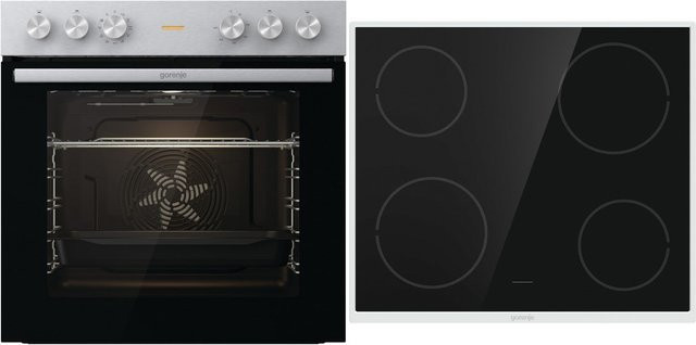 Gorenje Duo Set CX Herdset bestehend aus Backofen BC6715E02XK und Kochfeld ECD641BX in Edelstahl - Bild 1