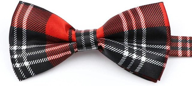 ZLQ&GOU Fliege Herren, Satin, black - Bild 1