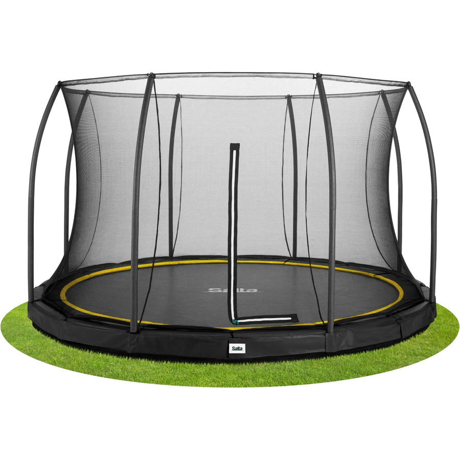 Salta Trampolin Comfort Edition Ground rund Ø 396 cm Schwarz - Bild 2