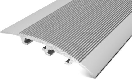 Carl Prinz Universalprofil D.O.S. aus Aluminium in Silber, B: 4,7 cm, H: 1,5 cm, mit verdeckter Befestigung - Bild 1