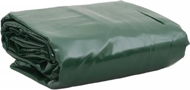 vidaXL Abdeckplane Grün aus PVC mit 650 g/m² B/B/L: 5 x 7 m - Bild 1