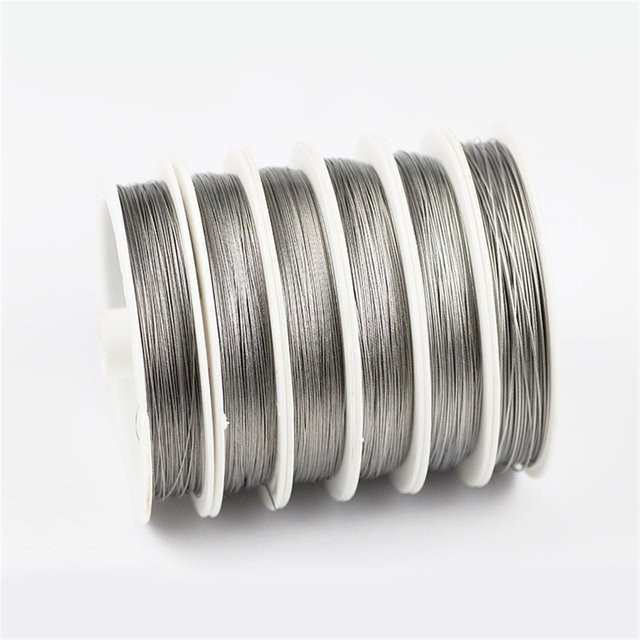 JHNBY Perlendraht, Edelstahl, 0,3–0,8 mm, Unisex - Bild 1
