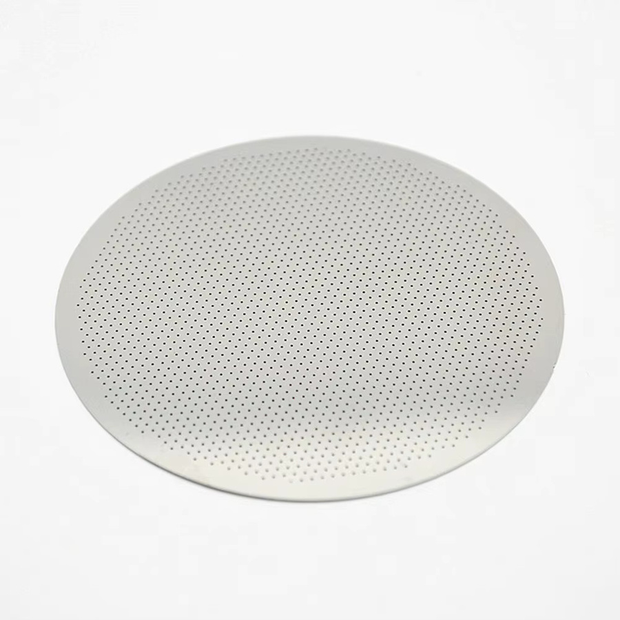 2er-Set wiederverwendbare Kaffeefilter aus Edelstahl mit feinem Mesh für Aeropress Kaffeemaschinen, Silber/Grau - Bild 3