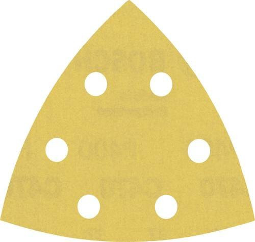 Bosch Expert C470 Deltaschleifpapier gelocht Körnung 400, 5 Stück, B x L: 93 x 93 mm - Bild 1