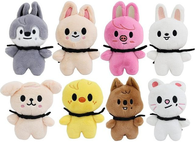 SKZOO Plüsch Schlüsselanhänger Stofftierpuppe 1-teiliges Set - Bild 1