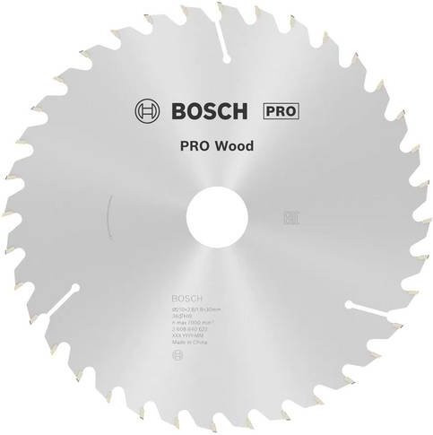 Bosch Optiline Kreissägeblatt Wood für Handkreissägen, Durchmesser: 210 mm, Bohrung: 30 mm, Dicke: 2,8 mm, 36 Zähne - Bild 1