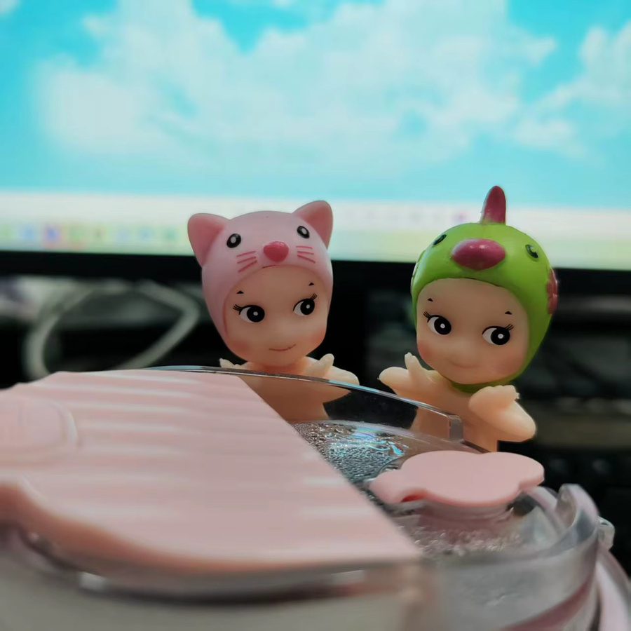 Bandai Kawaii Kirschblüten-Serie Hippers Blindbox, Mini-Figur, 1-12-teiliges Set - Bild 3