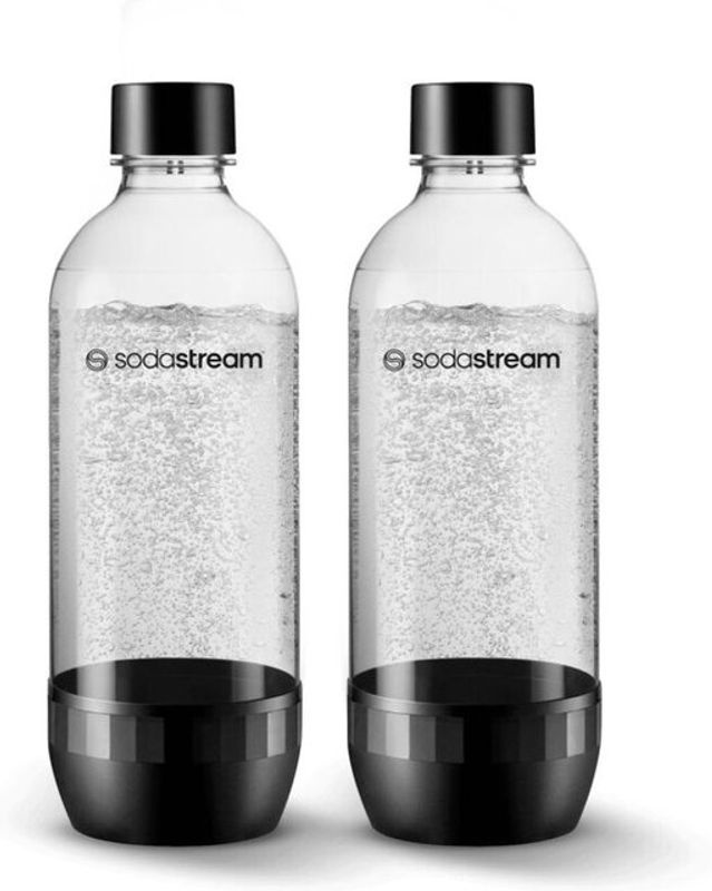 SodaStream Tritan-Flasche 1 Liter Schwarz Duopack - Bild 2