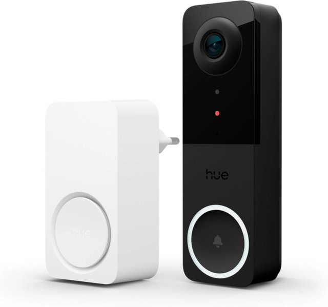 Philips Hue Secure Set Kabelgebundene Videotürklingel und Chime in Schwarz - Bild 4