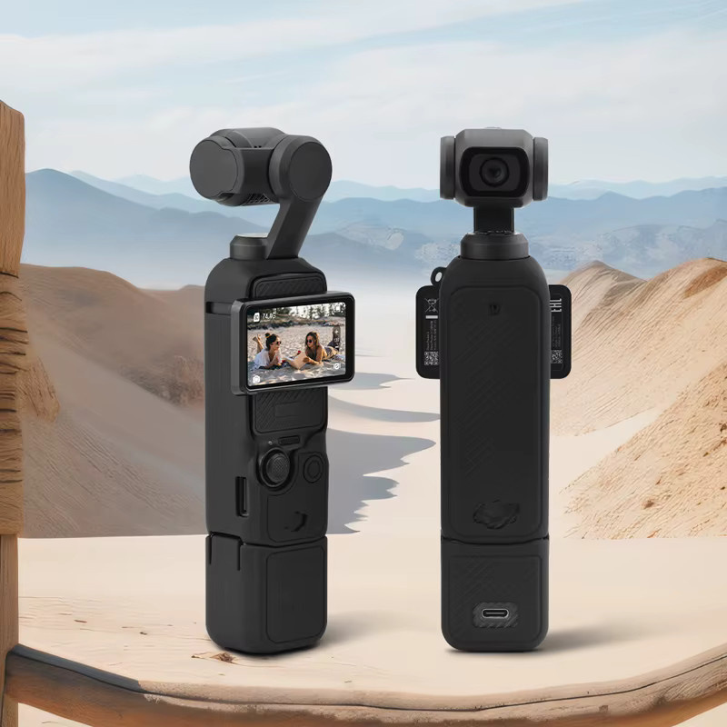 DJI Osmo Pocket 3 Silikonhülle Anti-Bump-Abdeckung mit wasserdichtem Schutz und kratzfestem Gimbal-Objektivdeckel - Bild 2