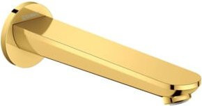 Duravit Wanneneinlauf Wave in Gold poliert mit einer Ausladung von 20 mm - Bild 1