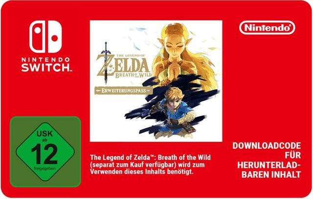 The Legend of Zelda Breath of the Wild Erweiterungspass für Nintendo Switch als Download-Code - Bild 1