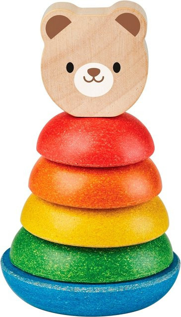 PlanToys Stapelturm Bär, ab 1 Jahr - Bild 1