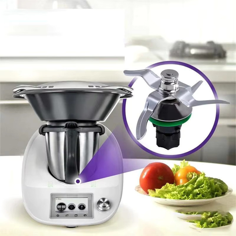 Vorwerk Ersatz-Mixmesser Klinge für Thermomix TM5 und TM6 in Silber - Bild 2