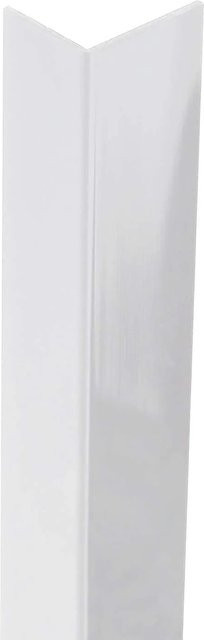 Arcansas Winkelprofil gleichschenklig aus PVC in Weiß, B/B/L: 20 x 20 x 1000 mm - Bild 1