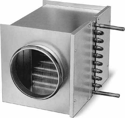 Helios Ventilatoren 09480 Heizregister thermisch in Stahl und Silber - Bild 1