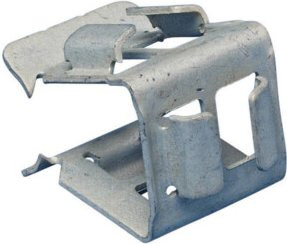 Erico Snap-Clip P7 SCA Kabelclip aus Stahl in Silber für 13-20mm Durchmesser und 2-4mm Wandstärke - Bild 1