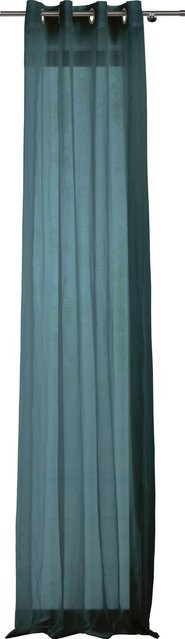 Mydeco Ösenschal Pure Blau, semi-transparent, B: 135 cm x H: 300 cm - Bild 1