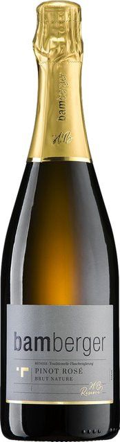 Bamberger Sekt Pinot Noir, 2019, Nahe, Brut Nature, 12,0 %, 0,75 l - Bild 1